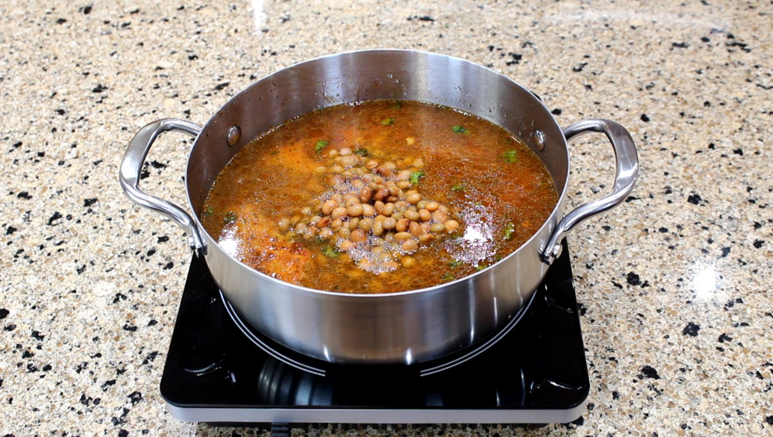 Rice with Pigeon Peas and Pork Spareribs Aida's Kitchen