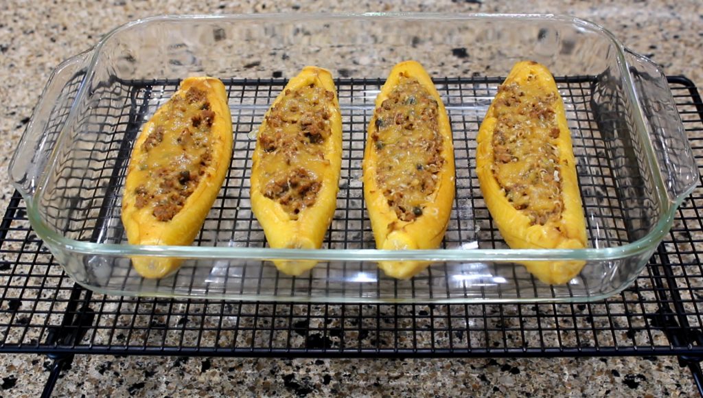 Stuffed Ripe Plantains