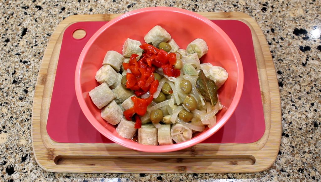 Pickled Green Bananas