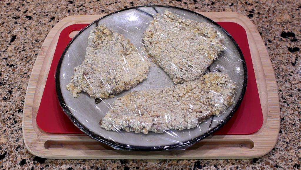 Baked Breaded Beef Steak