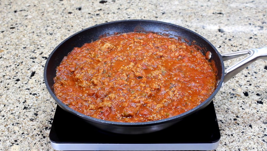 Spaghetti with Ground Turkey