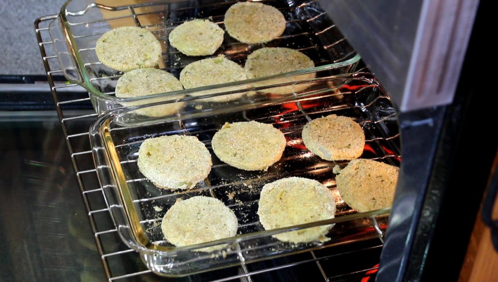 Baked Fried Green Tomatoes