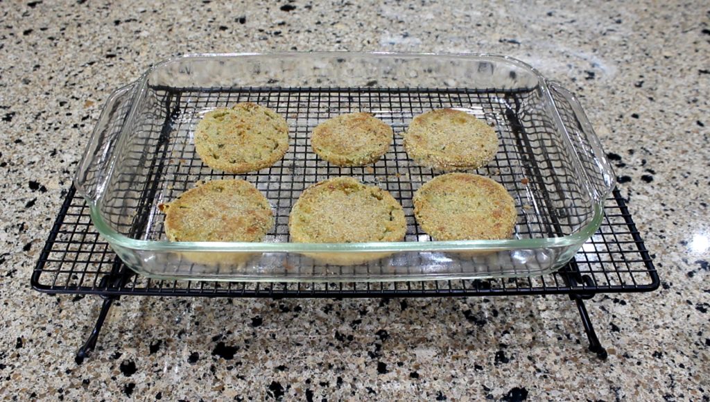 Baked Fried Green Tomatoes