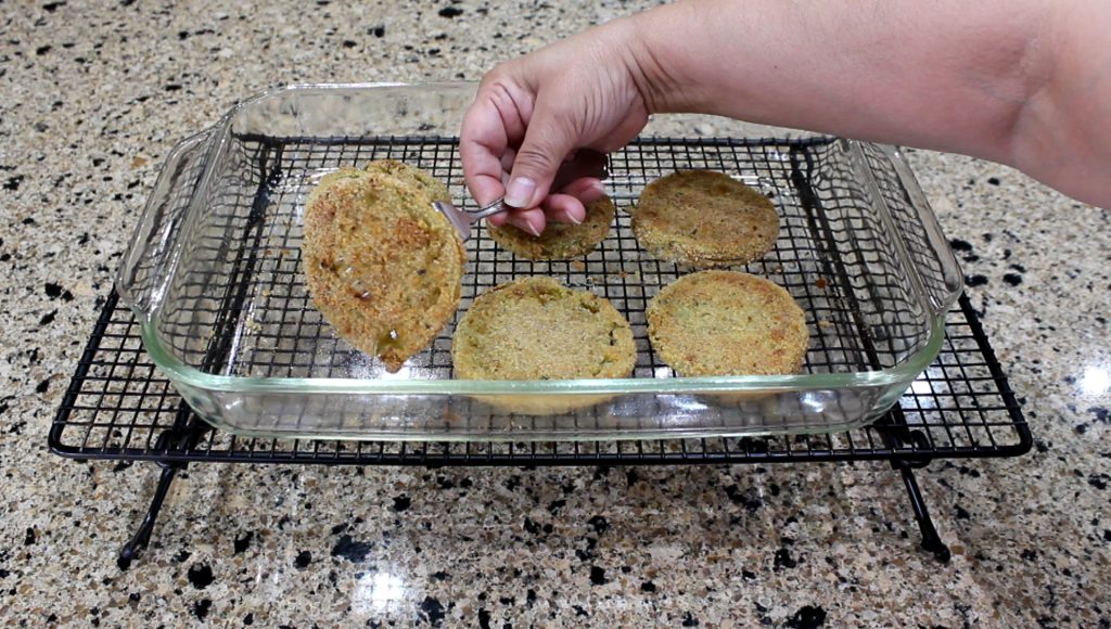 Baked Fried Green Tomatoes
