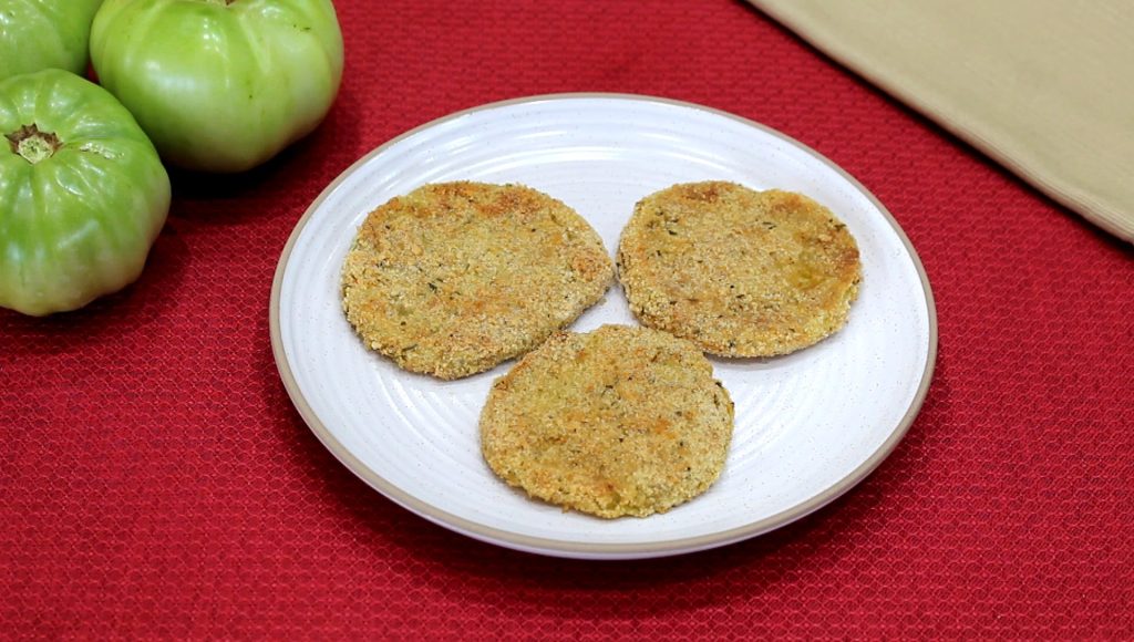 Baked Fried Green Tomatoes