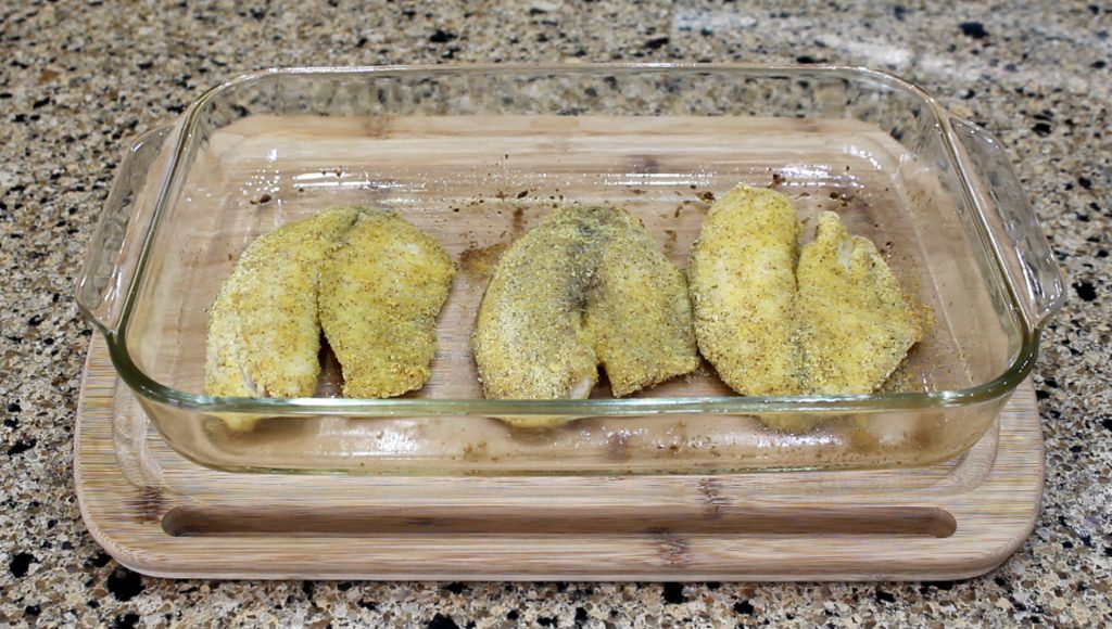 Baked Breaded Tilapia