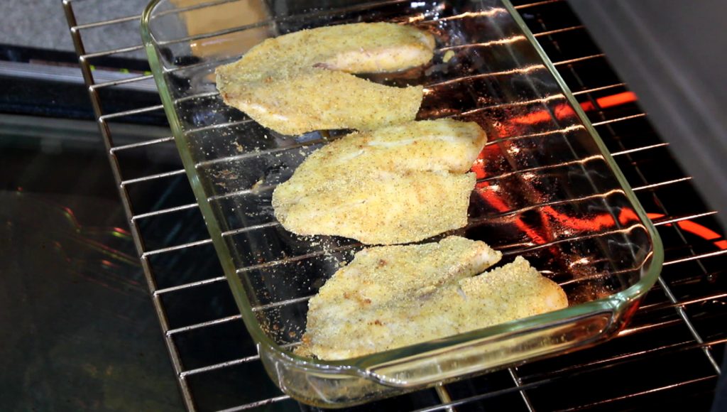 Baked Breaded Tilapia