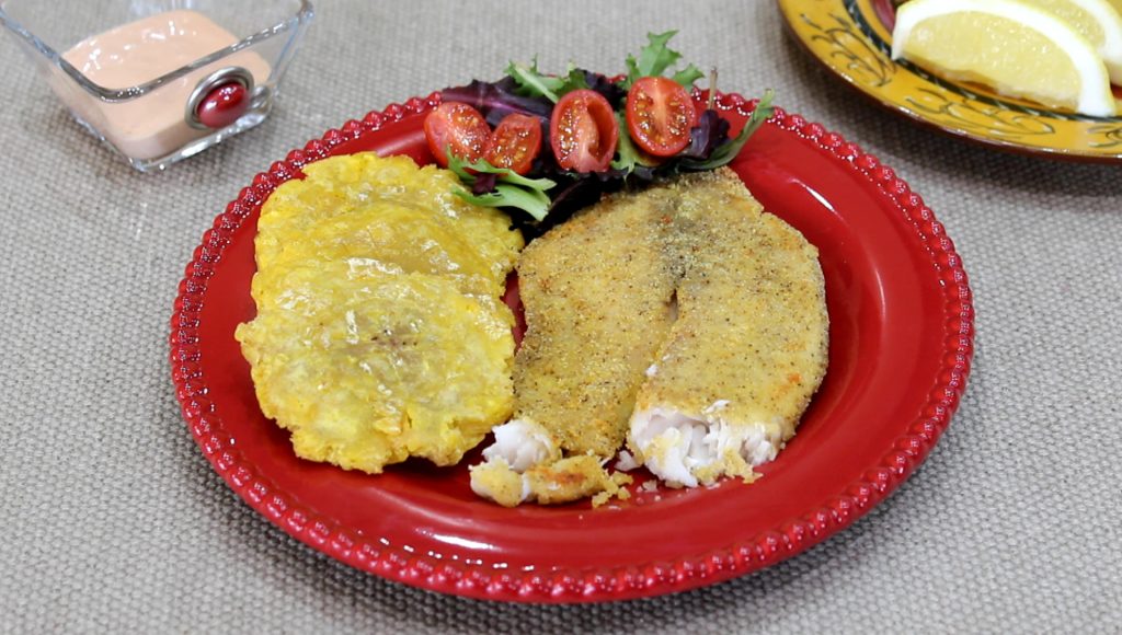 Baked Breaded Tilapia