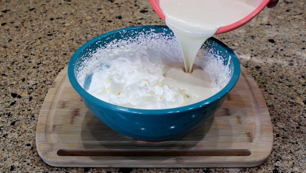 Coconut Ice Cream Mixture